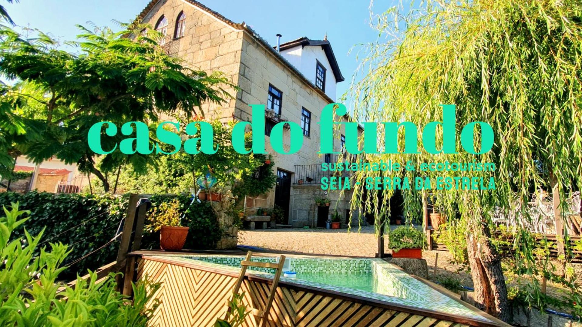 Casa Do Fundo - Sustainable & Ecotourism Guest House Seia Bagian luar foto